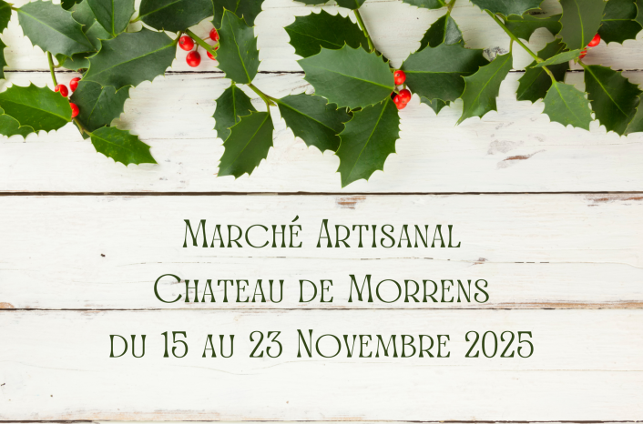 marché artisanal chateau morrens 2025